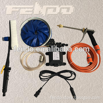 portable car washer tool kit hot sale 60w car washing machine tool kit